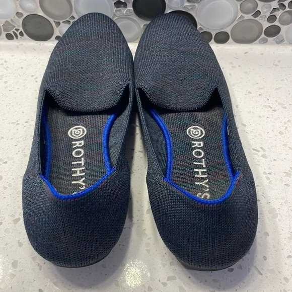 ROTHY’S woman’s blue with multi colors flats - Picture 3 of 15